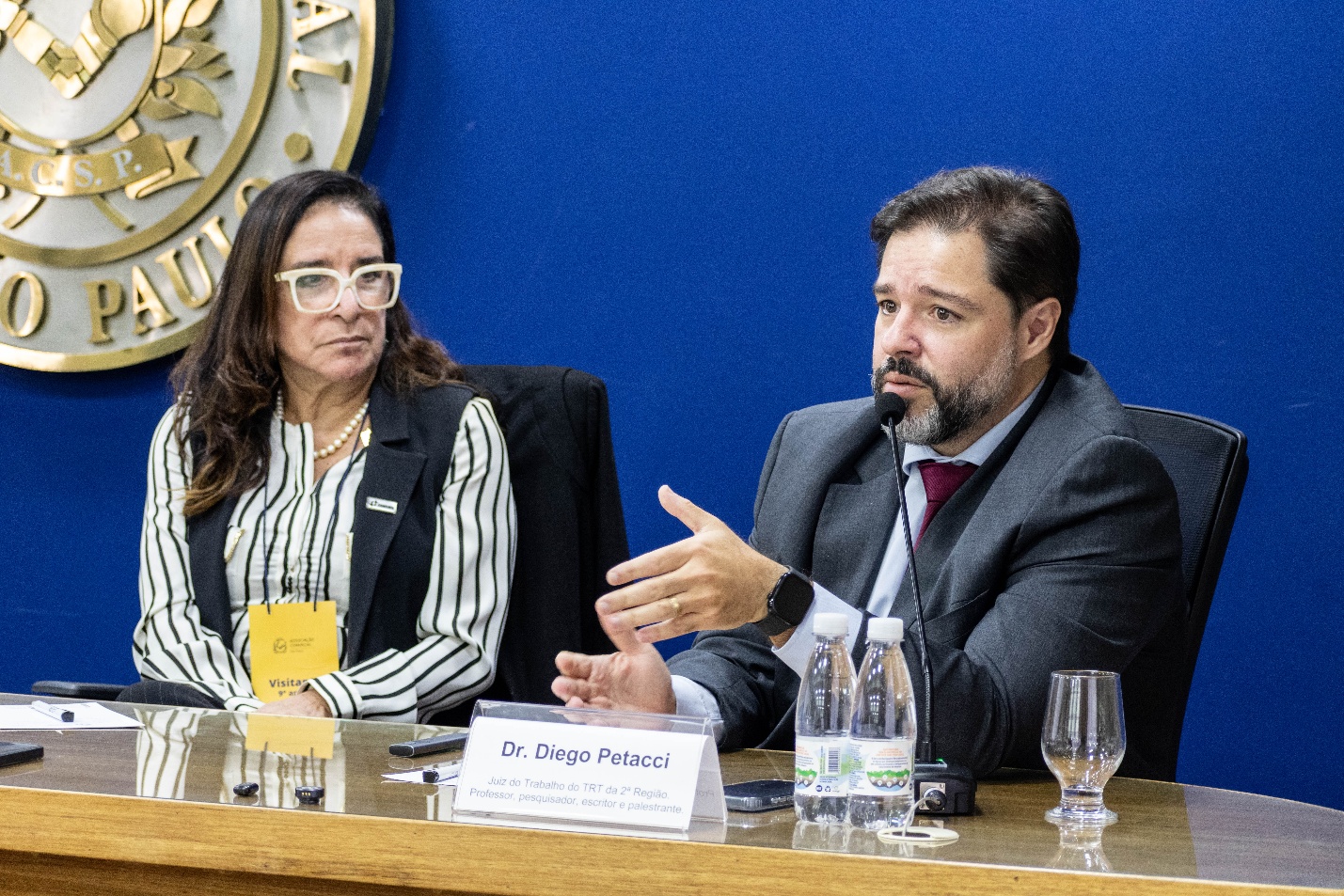 Beth Guedes e Diego Petacci | Foto: Edu Guimarães / ACSP