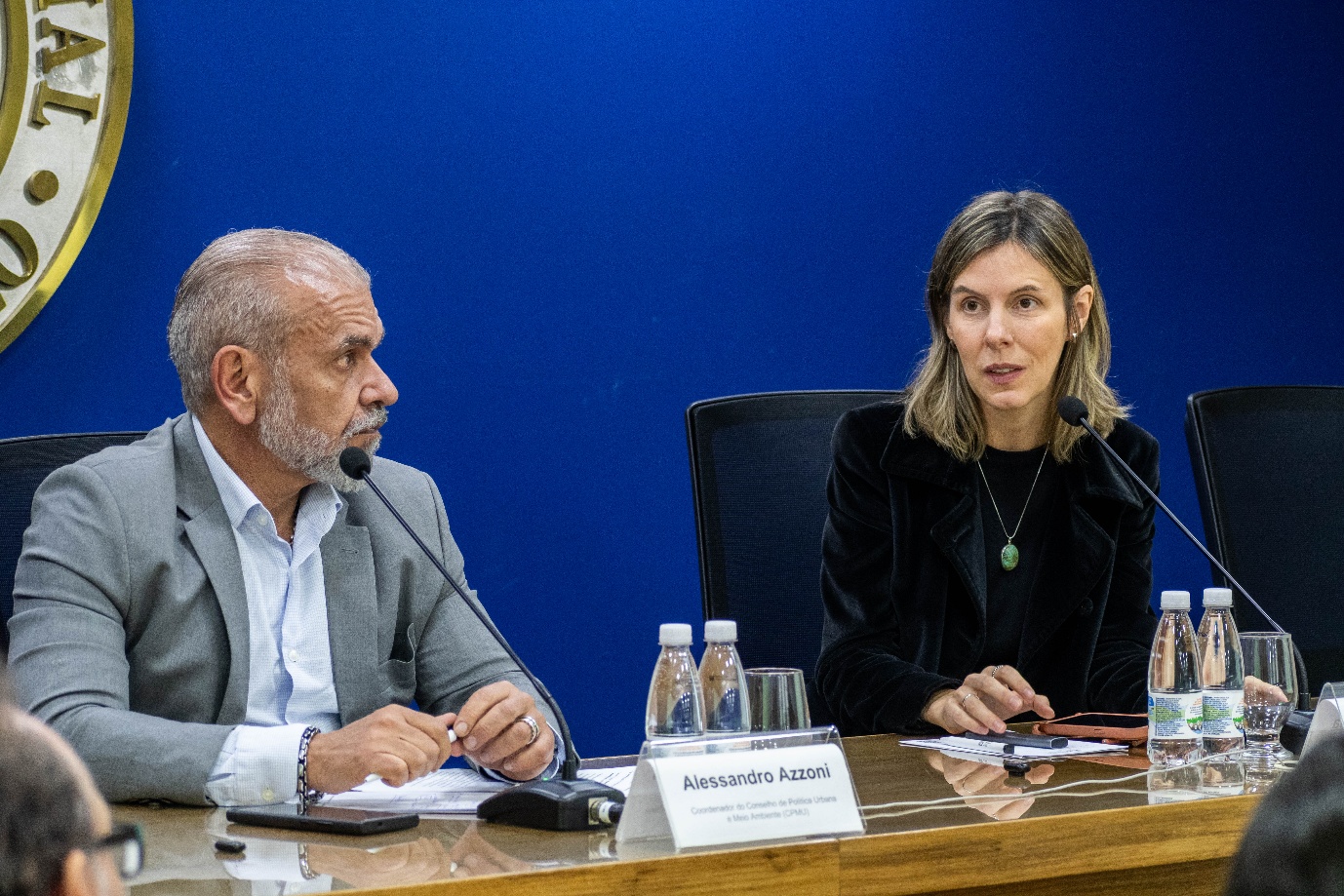 Alessandro Azzoni e Maria Fernanda Pelizzon Garcia | Foto: Edu Guimarães / ACSP
