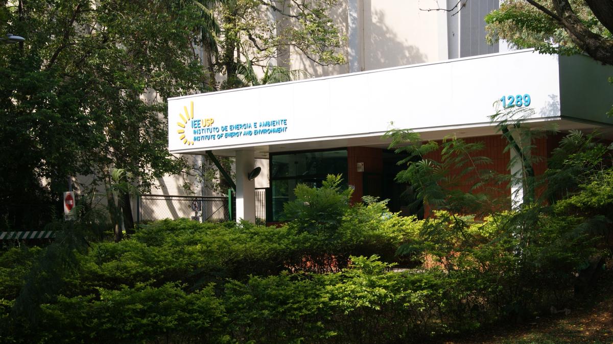 Fachada do IEE da Universidade de São Paulo. Foto: Reprodução