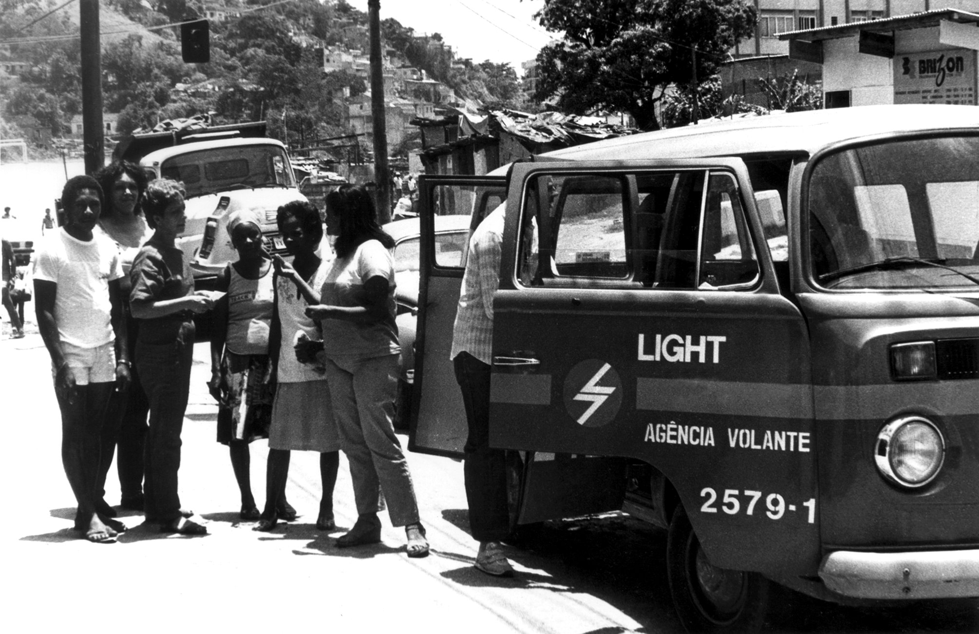 Registro da 'Agência Volante' da Light. Foto: Acervo Light