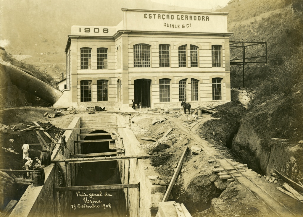 História da construção de Piabanha se tornou exposição virtual. Foto: Acervo Memória da Eletricidade